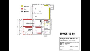 Plan Umbau Feuerwehr Haus