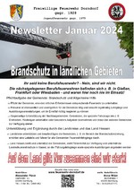 Newsletter Januar 2024 - Brandschutz in lndlichen Gebieten
