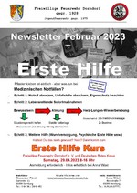 Newsletter Februar 2023 - Erste Hilfe