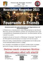 Newsletter November 2023 - Feuerwehr & Friends