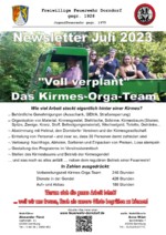 Newsletter Juli 2023 - Kirmes Orga Team